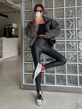 DAZY Zip up Drop Shoulder Teddy Jacket,Fall Women Clothes